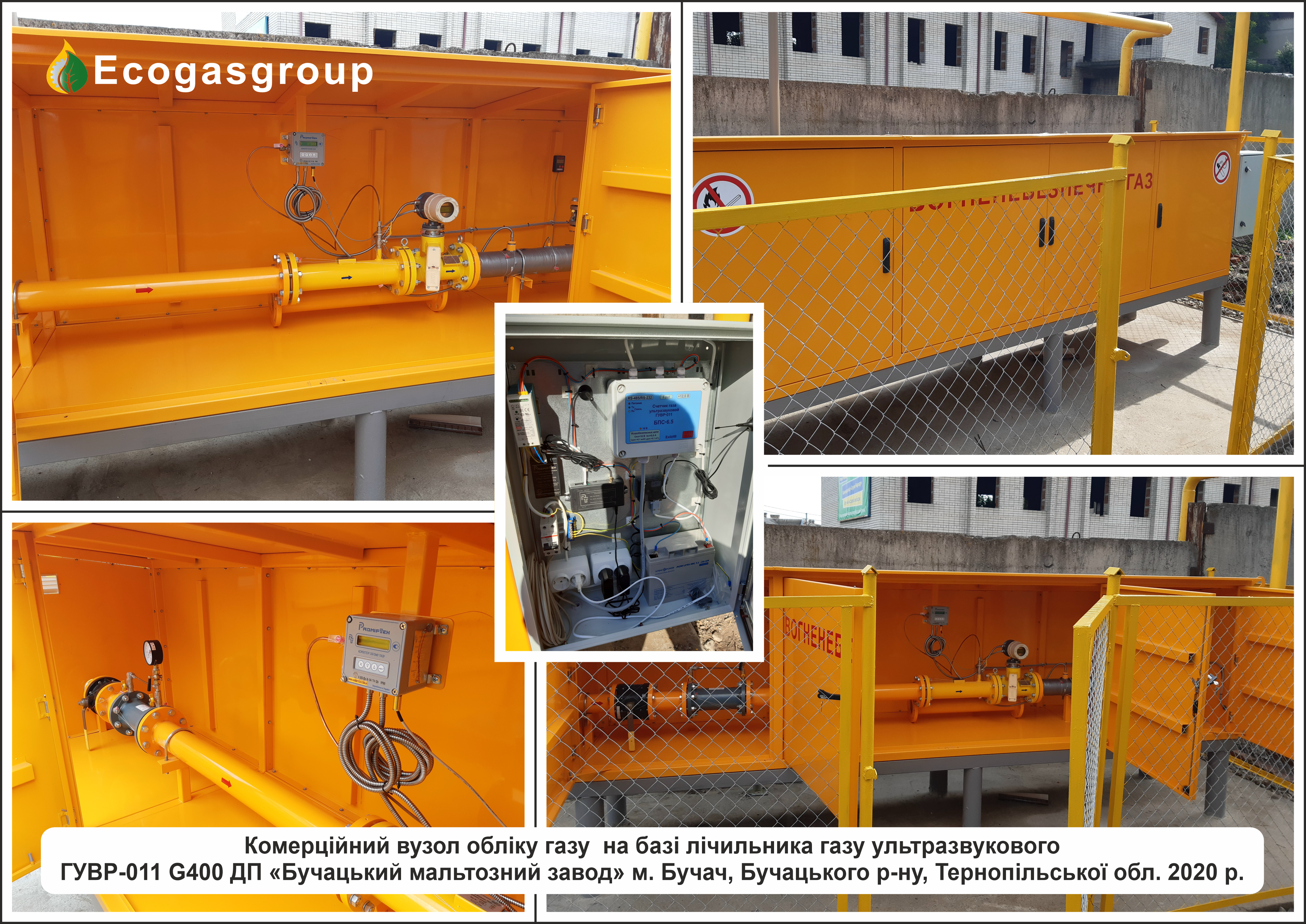 Комерційний вузол обліку газу G400